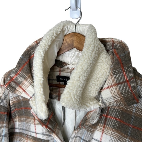 New Look Women’s Plaid Shaket - Picture 6 of 12